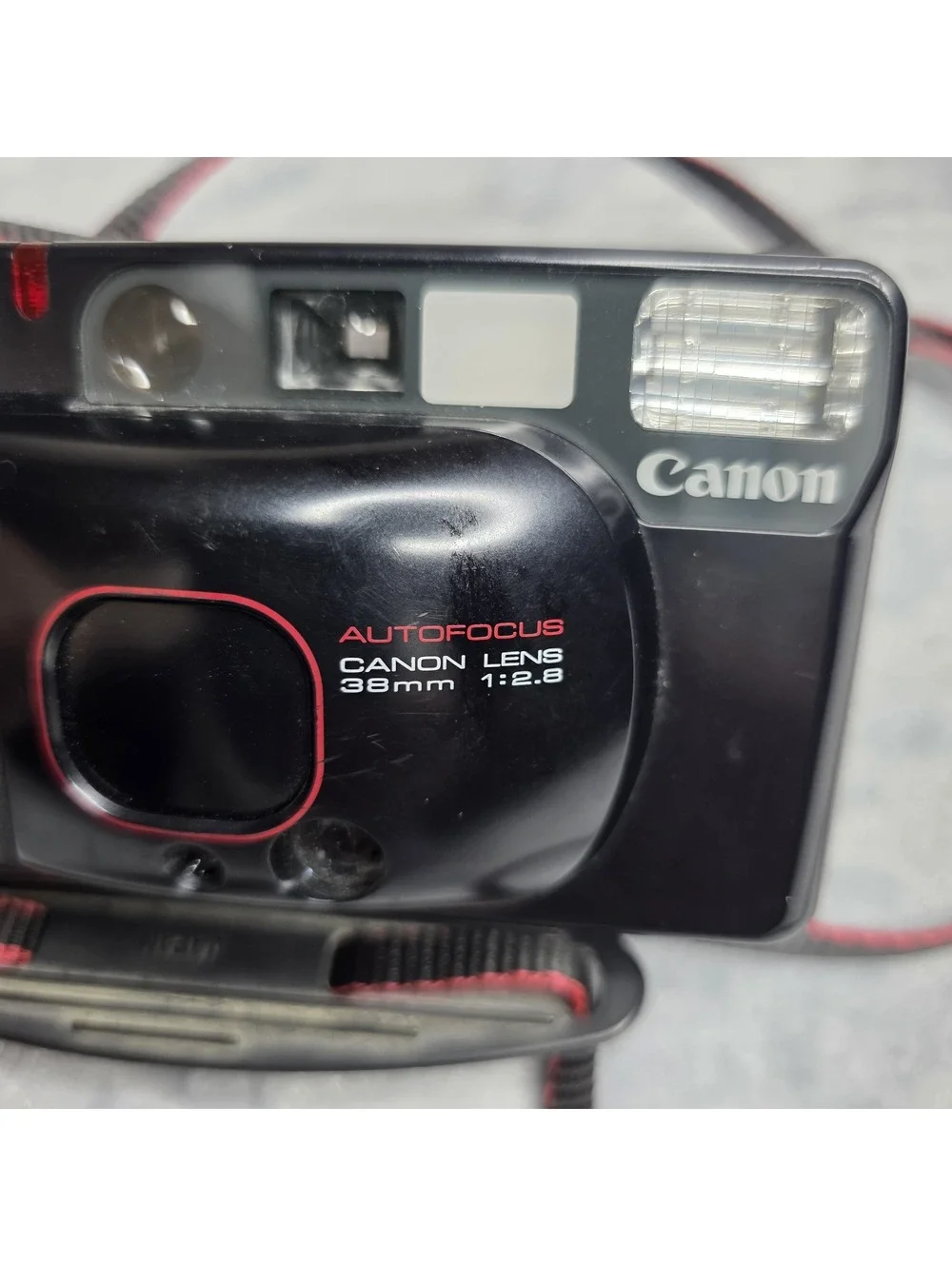 Canon Sure Shot Supreme 35mm Point & Shoot Camera w/ 38mm f/2.8 Lens untested